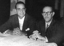 Los Pioneros: Billo Frmeta y Luis Alfonso Larrain